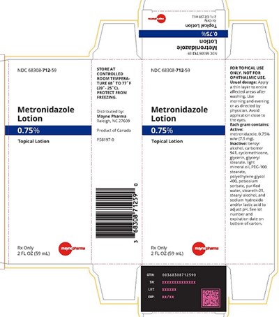 Carton-image (P58197 0 Metronidazole Lotion Carton 2oz Mayne)